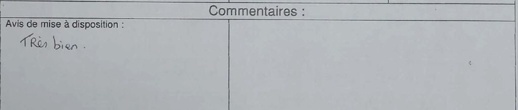 Avis de Ophelie W chez Dalkia